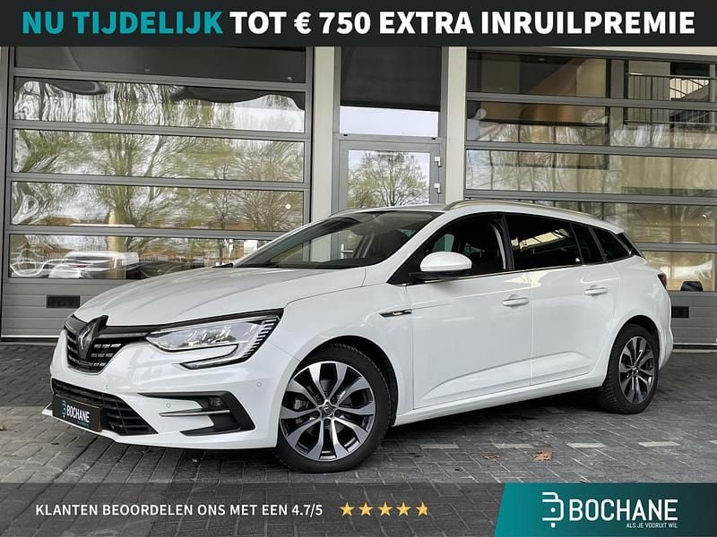 Wit Gebruikt 2023 Renault Mégane GrandTour Techno Stationwagen | € 23.795 (Goede deal) - Afbeelding 1/4