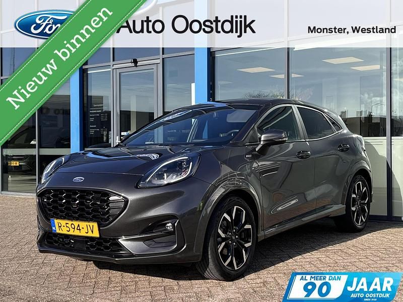 Grijs Occasion 2022 Ford Puma ST-Line X SUV | € 18.900 (Super prijs) - Afbeelding 1/4