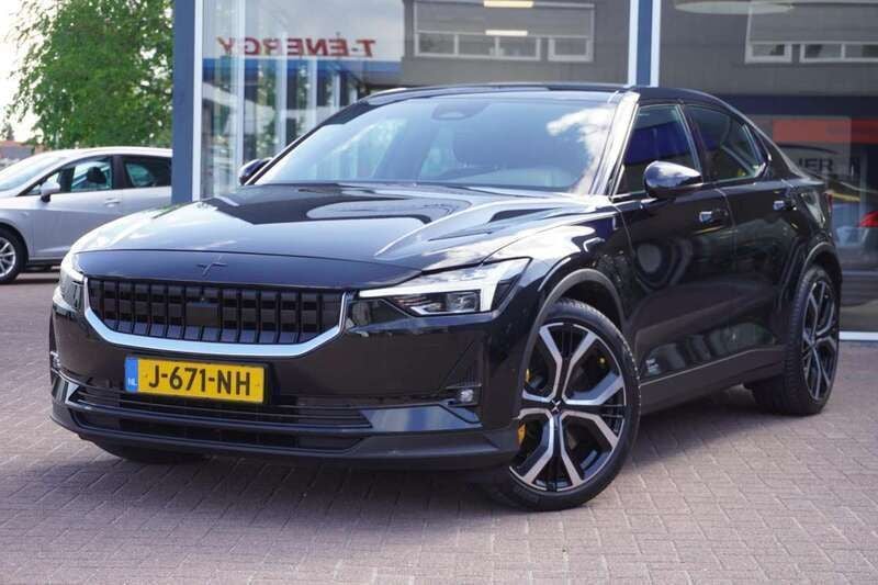 Zwart Gebruikt 2020 Polestar 2 Long Range Dual motor Sedan | € 26.500 (Eerlijke prijs) - Afbeelding 1/4