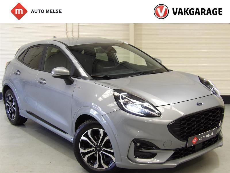 Grijs Gebruikt 2021 Ford Puma ST-Line X SUV | € 20.945 (Eerlijke prijs) - Afbeelding 1/4