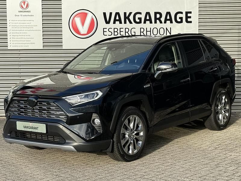 Zwart Occasion 2019 Toyota RAV4 Hybrid Executive SUV | € 33.950 (Eerlijke prijs) - Afbeelding 1/4