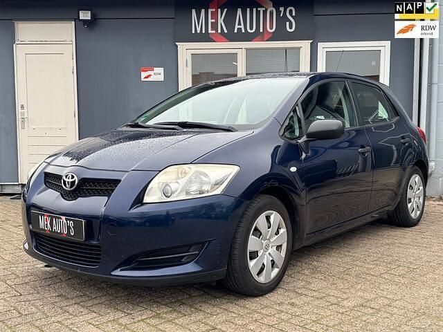 Blauw (metallic) Occasion 2007 Toyota Auris Terra Hatchback | € 4.744 (Eerlijke prijs) - Afbeelding 1/4