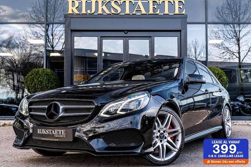 Zwart Gebruikt 2013 Mercedes E500 AMG Sedan | € 24.900 - Afbeelding 1/4