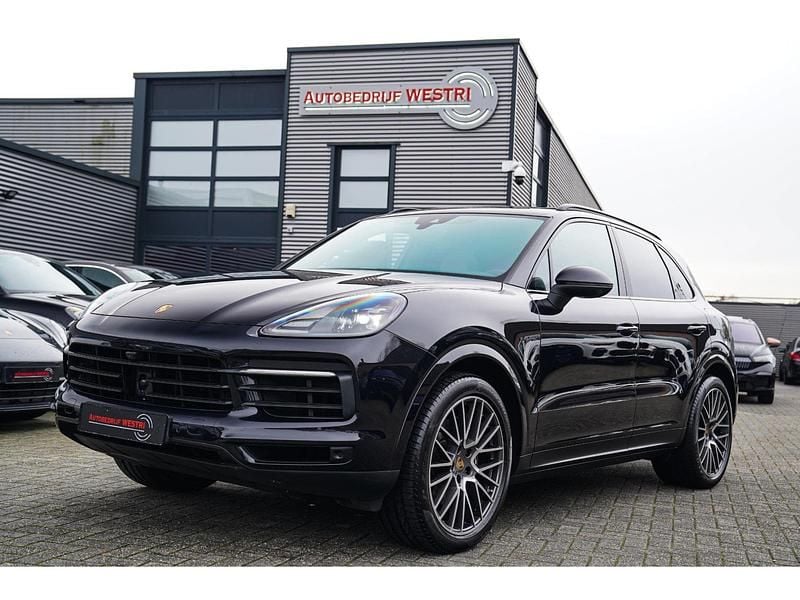 Zwart Occasion 2021 Porsche Cayenne Platinum Edition SUV | € 69.995 (Super prijs) - Afbeelding 1/4