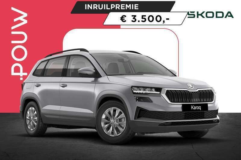 Zilver, metallic lak Nieuw 2025 Skoda Karoq Selection SUV | € 40.750 (Eerlijke prijs) - Afbeelding 1/4