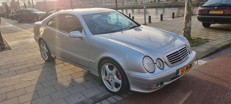 Occasion Mercedes CLK200 Elegance 163 PK (119 kW) 2002 Grijs Coupé