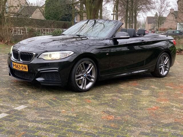 Occasion BMW 218 M Sport 136 PK (100 kW) 2015 Zwart Cabriolet