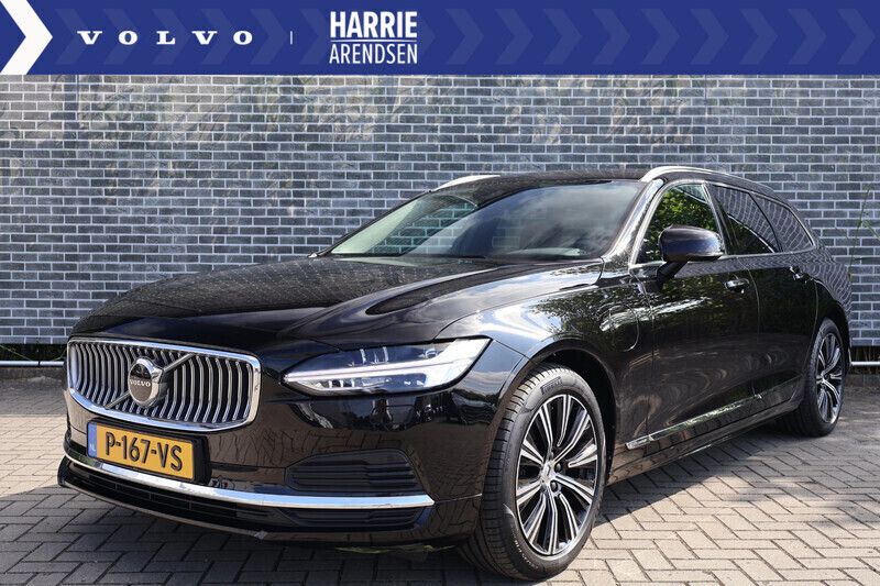 Zwart Gebruikt 2021 Volvo V90 Inscription Stationwagen | € 36.694 (Super prijs) - Afbeelding 1/4