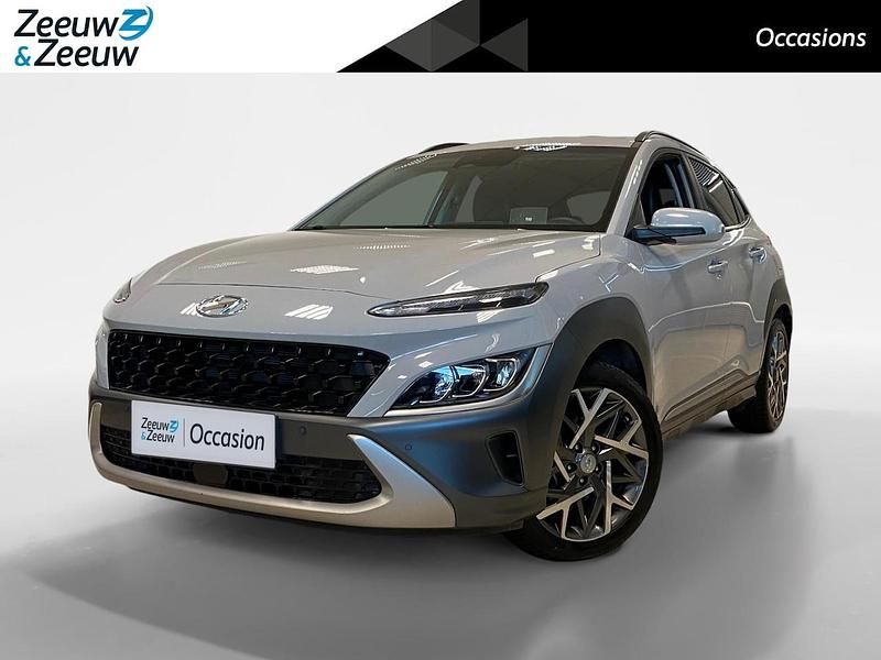 Grijs Occasion 2022 Hyundai Kona Premium SUV | € 23.950 (Eerlijke prijs) - Afbeelding 1/4