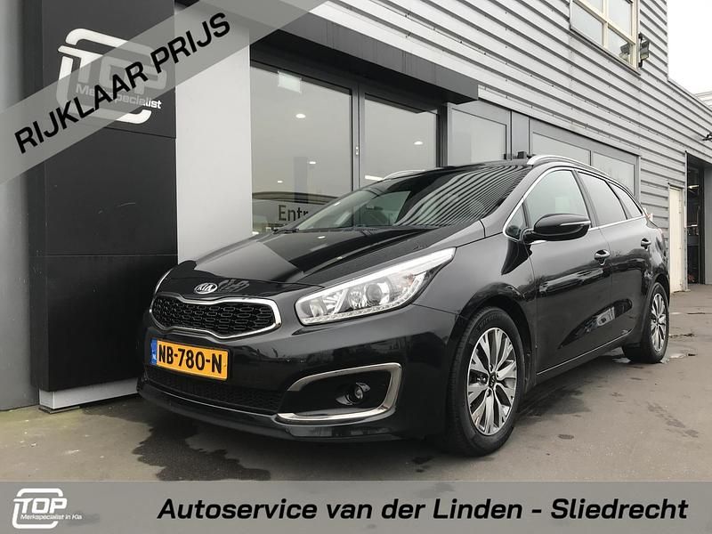 Zwart Gebruikt 2017 Kia Ceed Sportswagon Stationwagen | € 11.950 (Iets duurder) - Afbeelding 1/4