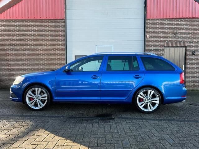 Occasion Skoda Octavia RS 200 PK (147 kW) 2012 Blauw Stationwagen