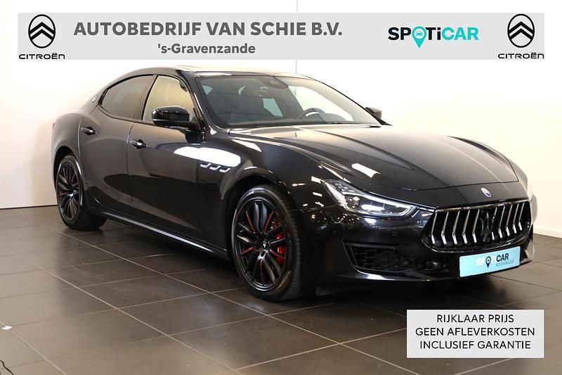 Occasion Maserati Ghibli 349 PK (256 kW) 2020 Zwart Sedan