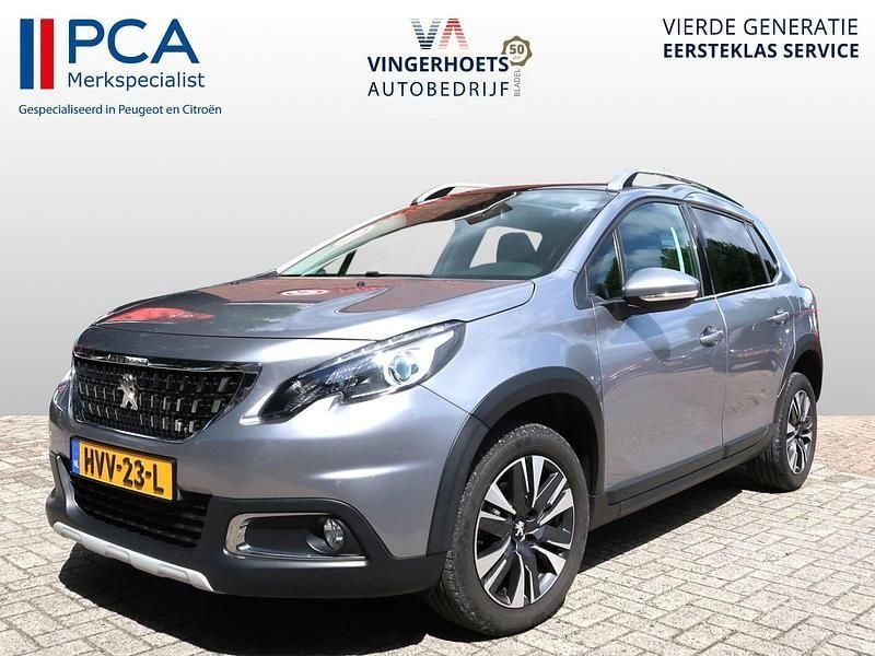 Grijs Gebruikt 2019 Peugeot 2008 Allure SUV | € 12.750 (Eerlijke prijs) - Afbeelding 1/4