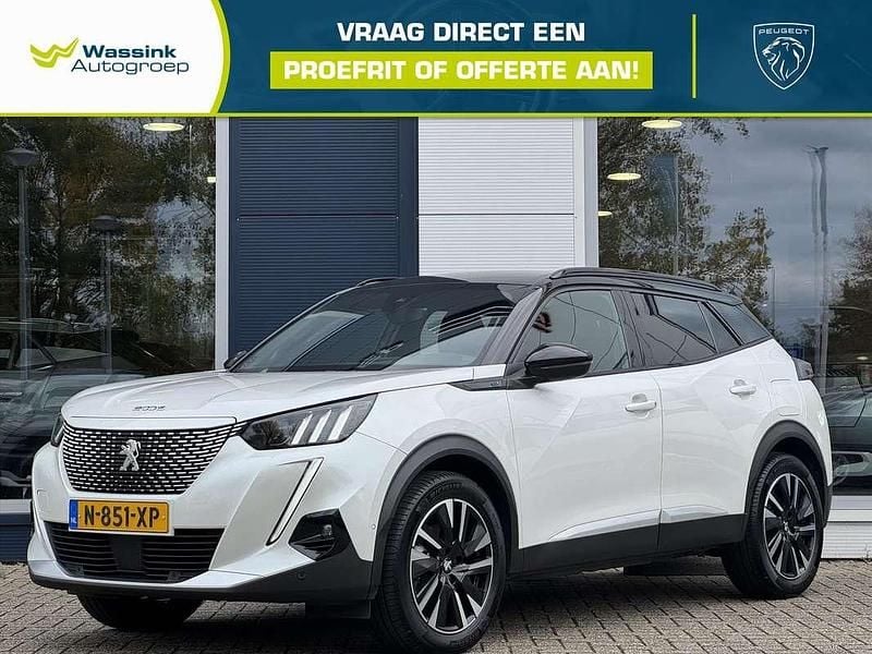 Wit Gebruikt 2022 Peugeot e-2008 GT SUV | € 18.940 (Goede deal) - Afbeelding 1/4