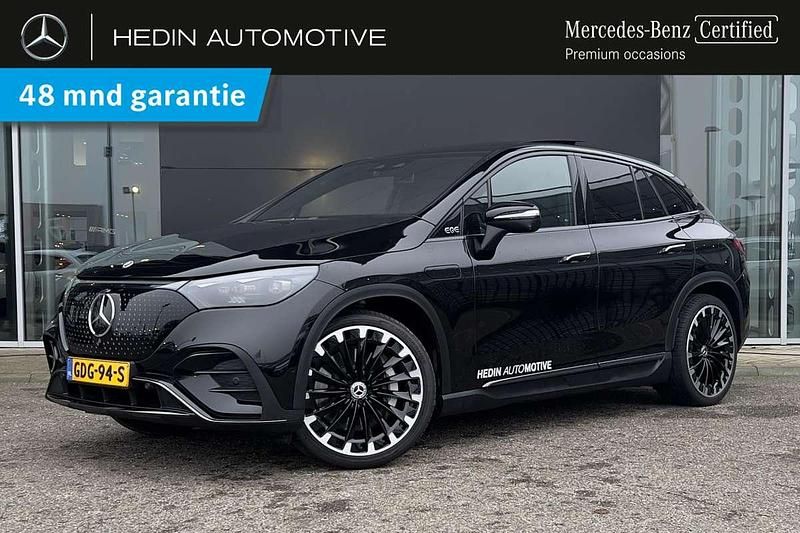 Zwart Gebruikt 2024 Mercedes EQE350 SUV AMG line SUV | € 75.900 - Afbeelding 1/3