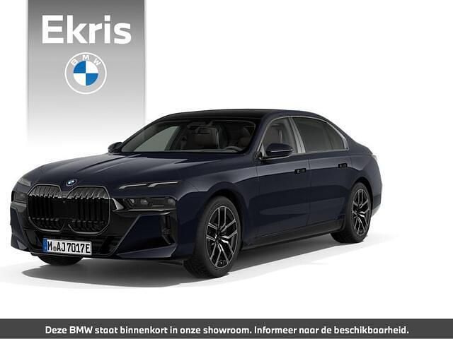 Zwart Nieuw 2025 BMW i7 M Sport Sedan | € 154.826 - Afbeelding 1/4