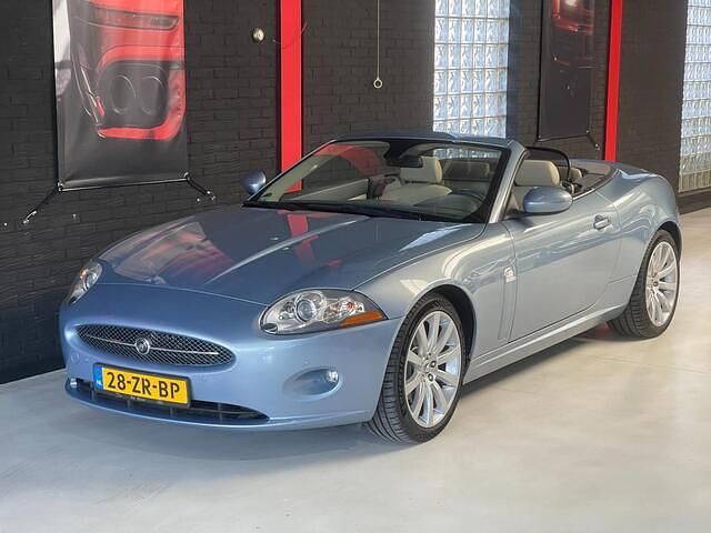 Blauw Gebruikt 2007 Jaguar XK Cabriolet | € 31.995 (Eerlijke prijs) - Afbeelding 1/4