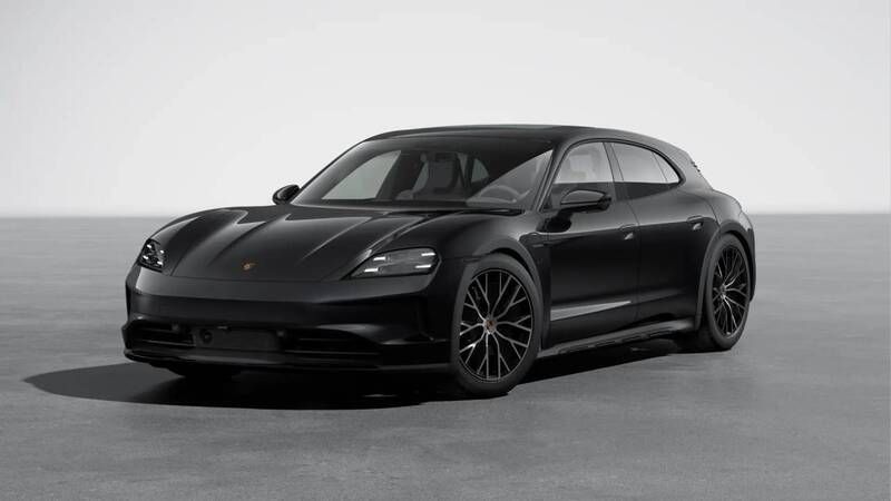 Diepzwart metallic Nieuw 2024 Porsche Taycan Cross Turismo Sedan | € 144.851 (Eerlijke prijs) - Afbeelding 1/4