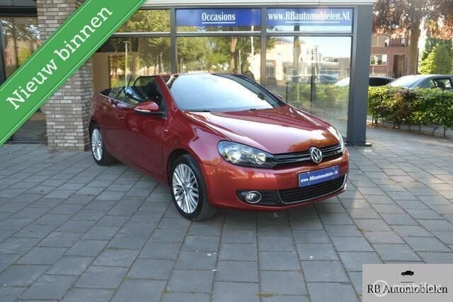 Occasion VW Golf Cabriolet Cup 105 PK (77 kW) 2014 Rood Cabriolet