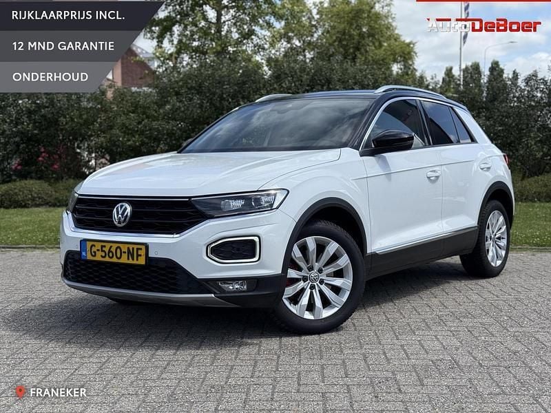 Wit Gebruikt 2019 VW T-Roc Business SUV | € 21.945 (Goede deal) - Afbeelding 1/4