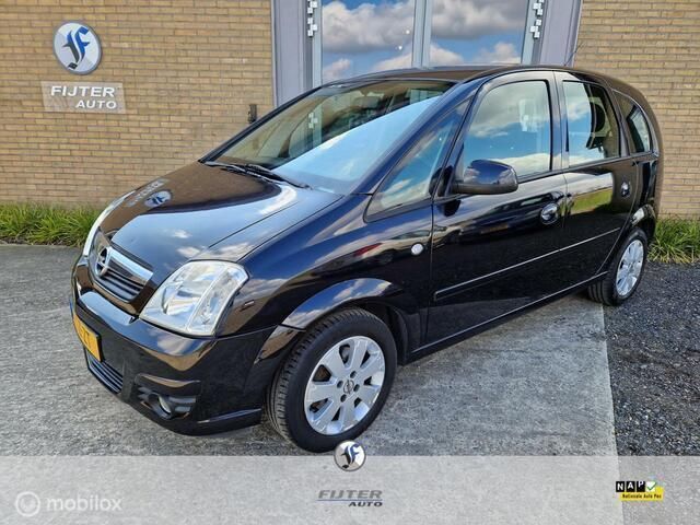Zwart, metallic lak Gebruikt 2007 Opel Meriva Cosmo MPV | € 1.700 (Eerlijke prijs) - Afbeelding 1/4