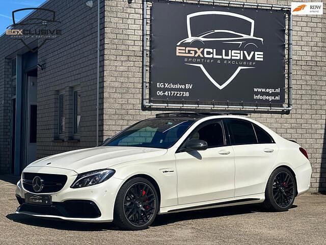 Wit Gebruikt 2017 Mercedes C63S AMG AMG Sedan | € 44.950 - Afbeelding 1/4