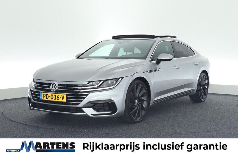 Grijs Gebruikt 2017 VW Arteon R-line Hatchback | € 24.949 (Eerlijke prijs) - Afbeelding 1/4