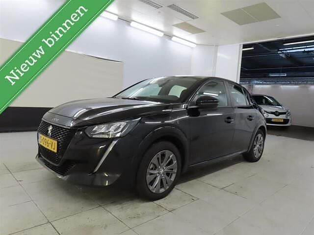 Zwart Gebruikt 2023 Peugeot e-208 Active Hatchback | € 14.750 (Super prijs) - Afbeelding 1/4