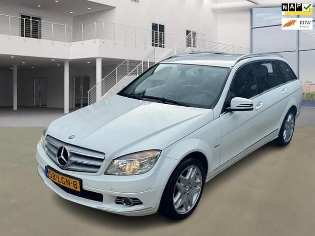 Wit Gebruikt 2010 Mercedes C200 Avantgarde Stationwagen | € 6.500 (Eerlijke prijs) - Afbeelding 1/4