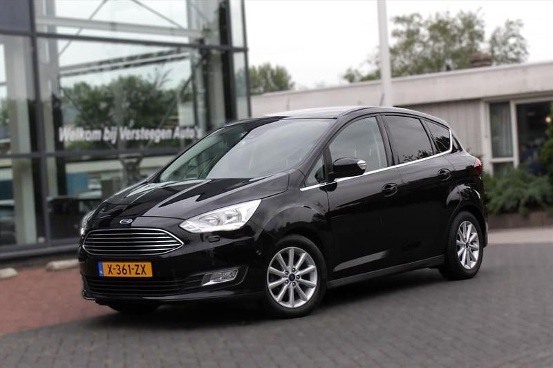 Occasion Ford C-MAX Titanium 125 PK (91 kW) 2019 Zwart (metallic) MPV