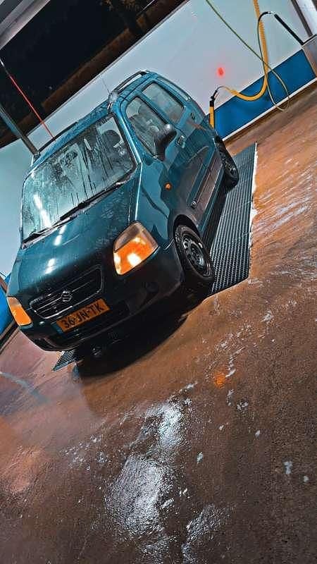 Blauw Gebruikt 2002 Suzuki Wagon R+ GL Stationwagen | € 800 (Goede deal) - Afbeelding 1/3