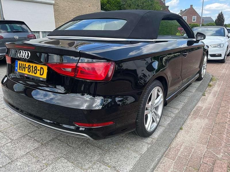 Zwart Gebruikt 2016 Audi A3 Cabriolet Cabriolet | € 14.500 (Eerlijke prijs) - Afbeelding 1/4
