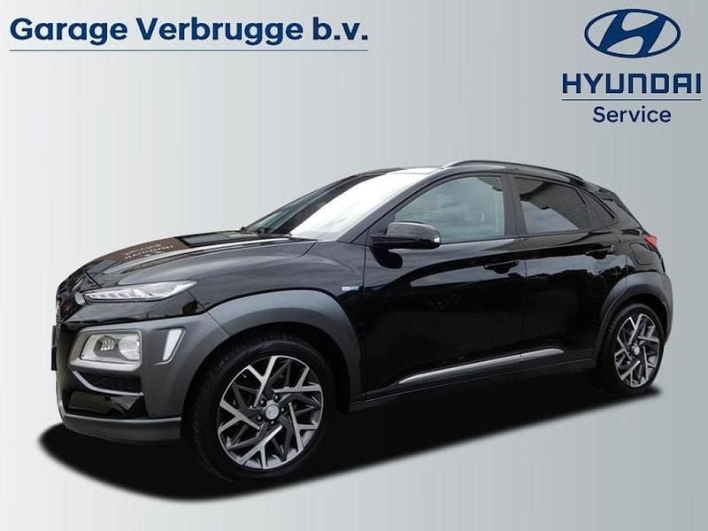 Zwart Gebruikt 2020 Hyundai Kona Premium SUV | € 19.950 (Eerlijke prijs) - Afbeelding 1/4