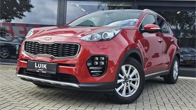 Rood Gebruikt 2016 Kia Sportage GT-Line SUV | € 16.900 (Goede deal) - Afbeelding 1/4