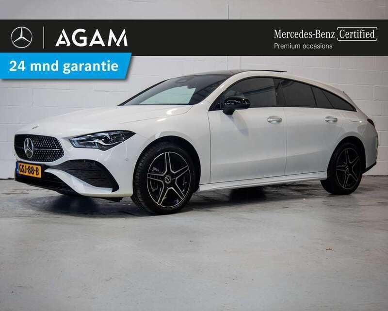Wit Gebruikt 2024 Mercedes CLA250e Shooting Brake AMG Line Premium Stationwagen | € 43.950 (Iets duurder) - Afbeelding 1/4