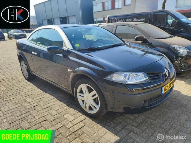 Zwart Gebruikt 2007 Renault Mégane Cabriolet Exception Cabriolet | € 3.250 (Iets duurder) - Afbeelding 1/4