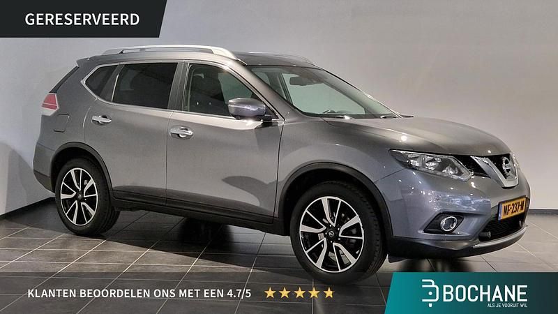 Grijs Gebruikt 2017 Nissan X-Trail N-Connecta SUV | € 18.195 (Eerlijke prijs) - Afbeelding 1/4
