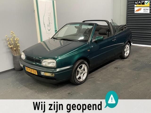Groen Gebruikt 1996 VW Golf III Cabriolet | € 1.999 (Goede deal) - Afbeelding 1/4
