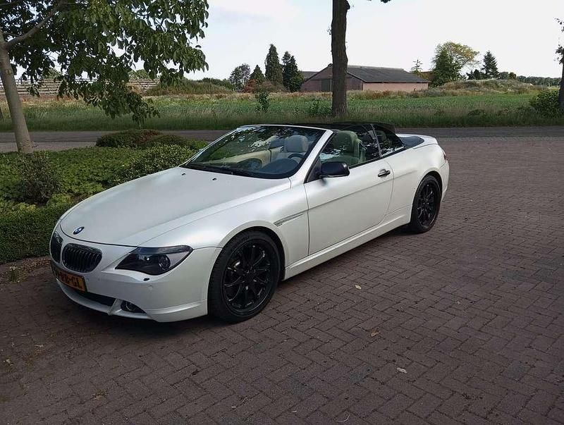 Wit Gebruikt 2005 BMW 645 Cabriolet Cabriolet | € 9.995 - Afbeelding 1/4