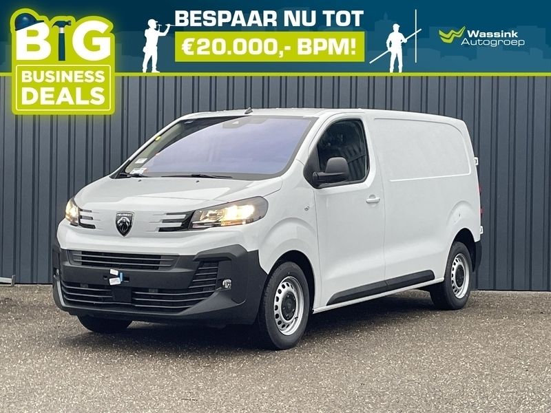 Wit Nieuw 2024 Peugeot Expert Comfort Van | € 31.899 (Eerlijke prijs) - Afbeelding 1/4