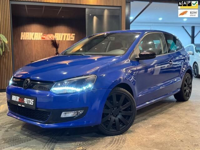 Blauw Gebruikt 2012 VW Polo Match Hatchback | € 6.495 (Eerlijke prijs) - Afbeelding 1/4
