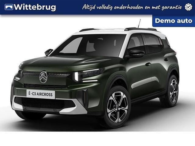 Groen, metallic lak Gebruikt 2025 Citroën e-C3 Aircross SUV | € 27.745 - Afbeelding 1/3