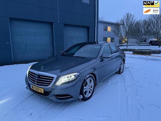Grijs Occasion 2017 Mercedes S350 Prestige Sedan | € 32.950 (Super prijs) - Afbeelding 1/4