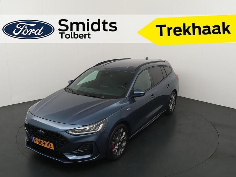 Blauw Gebruikt 2022 Ford Focus ST-Line Stationwagen | € 20.545 (Eerlijke prijs) - Afbeelding 1/4
