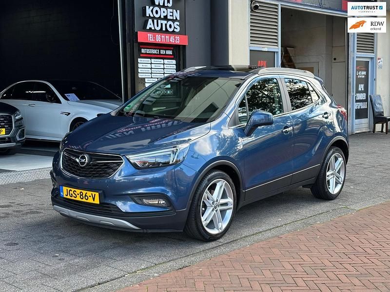 Blauw Gebruikt 2017 Opel Mokka Innovation SUV | € 13.950 (Goede deal) - Afbeelding 1/4