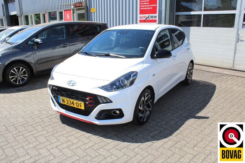 Wit Gebruikt 2022 Hyundai i10 N Line Hatchback | € 14.950 (Goede deal) - Afbeelding 1/4
