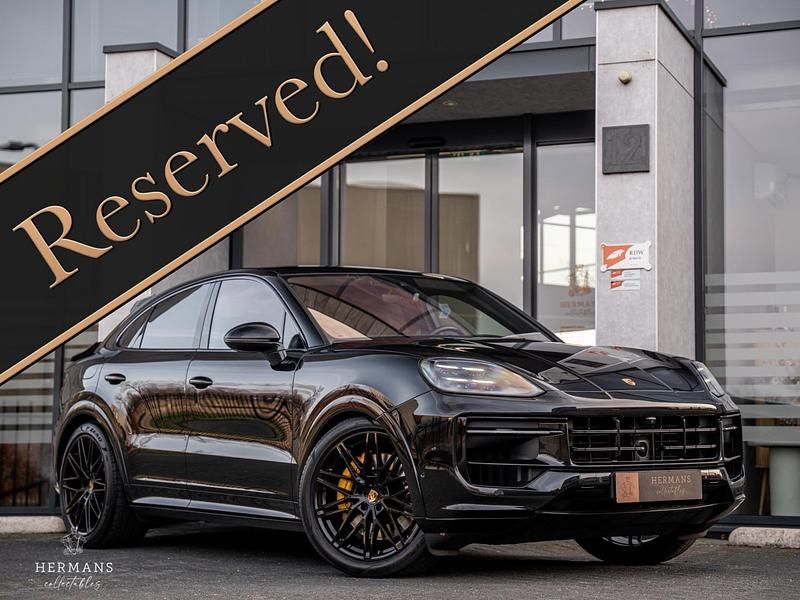 Zwart Occasion 2024 Porsche Cayenne SUV | € 109.950 (Super prijs) - Afbeelding 1/4