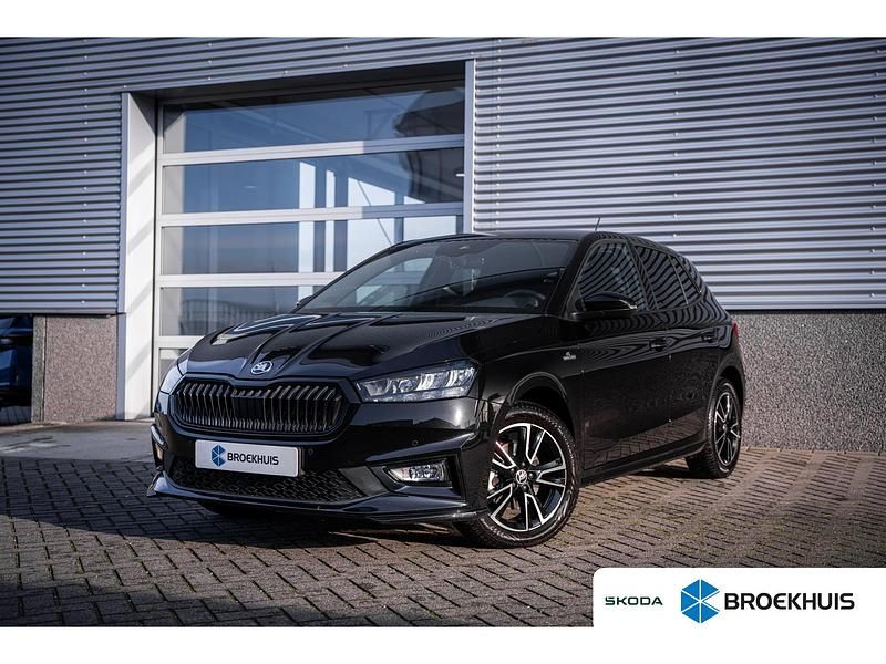 Zwart Gebruikt 2024 Skoda Fabia Monte Carlo Hatchback | € 25.895 (Iets duurder) - Afbeelding 1/4