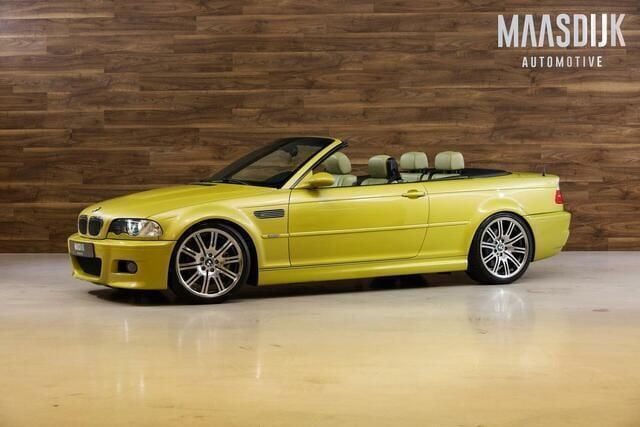 Geel Gebruikt 2002 BMW M3 Cabriolet M Sport Cabriolet | € 29.740 - Afbeelding 1/4
