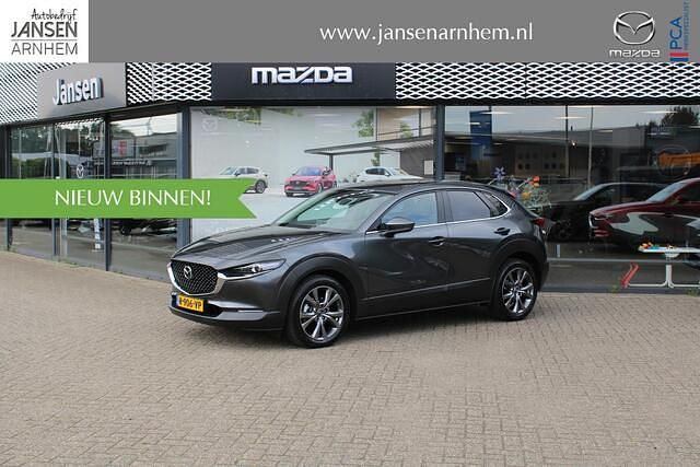 Grijs Gebruikt 2022 Mazda CX-30 Luxury SUV | € 30.450 (Eerlijke prijs) - Afbeelding 1/4